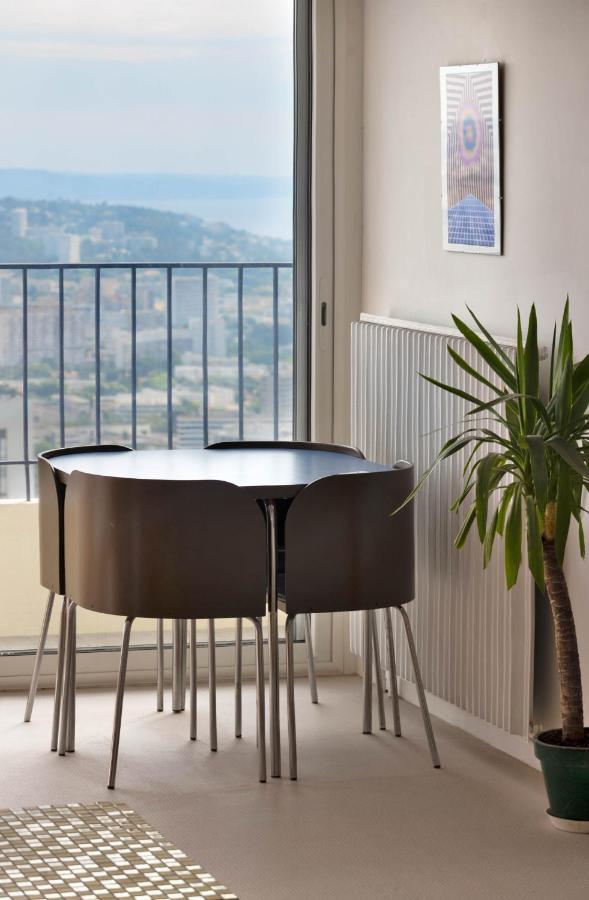 Apartamento Panoramic View Of Marseille For Two Exterior foto